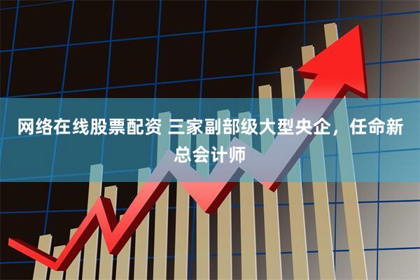 网络在线股票配资 三家副部级大型央企，任命新总会计师